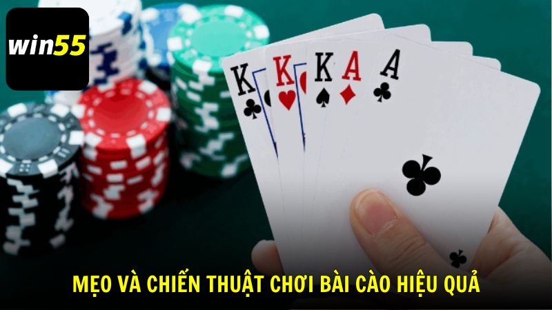 Mẹo và chiến thuật chơi Bài Cào hiệu quả cùng chuyên gia Win55