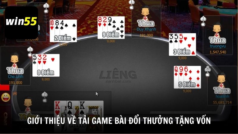 Giới thiệu về tải game bài đổi thưởng tặng vốn
