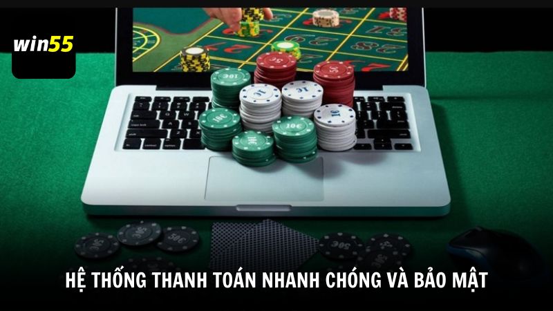 Hệ thống thanh toán nhanh chóng và bảo mật
