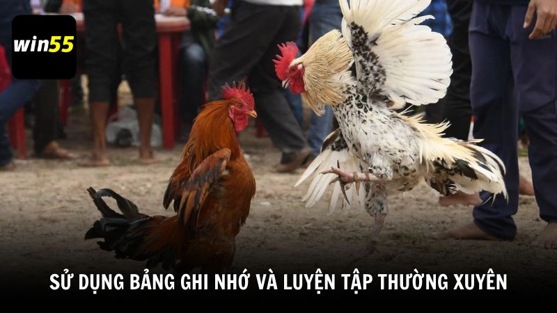 Sử dụng bảng ghi nhớ và luyện tập thường xuyên